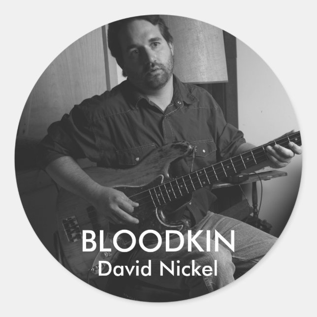 DAVID NICKEL STICKER (Vorderseite)