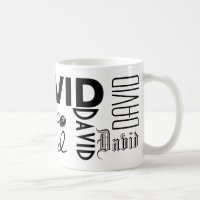 DAVID - personnalisez la tasse