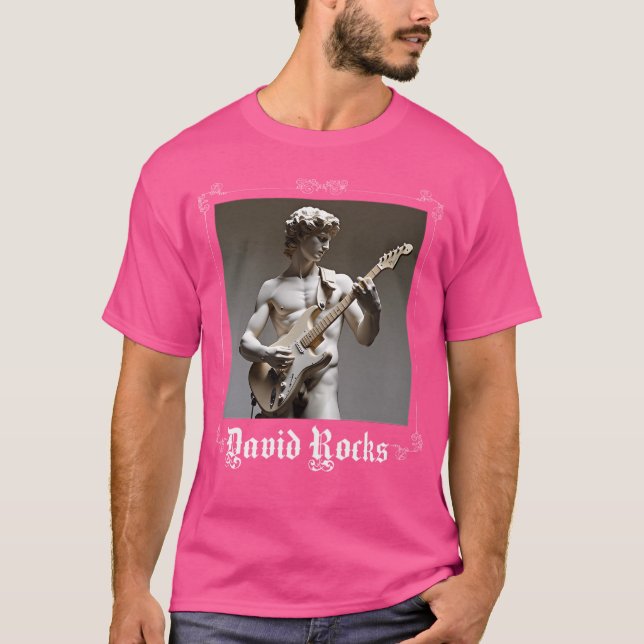 David Rocks T-Shirt (Vorderseite)