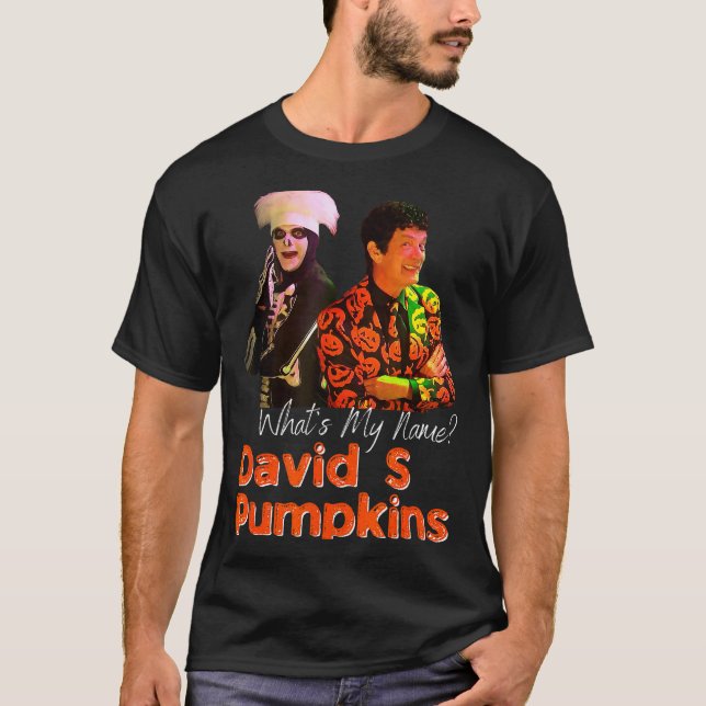 David S Pumpkins Skeleton Funny Skit Men Clothing  T-Shirt (Vorderseite)