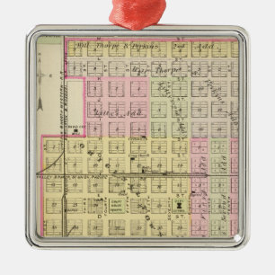 David-Stadt, Nebraska Ornament Aus Metall