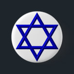 David Star Button<br><div class="desc">Star of David - Schluckbar in Blue or Gold. You can add your own words,  pictures,  and/or change the background color using Zazzle's great customization tools. This image is available on dozens of other products too.</div>