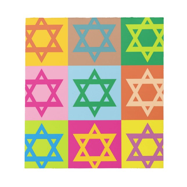 David Star Notizblock (Vorderseite)