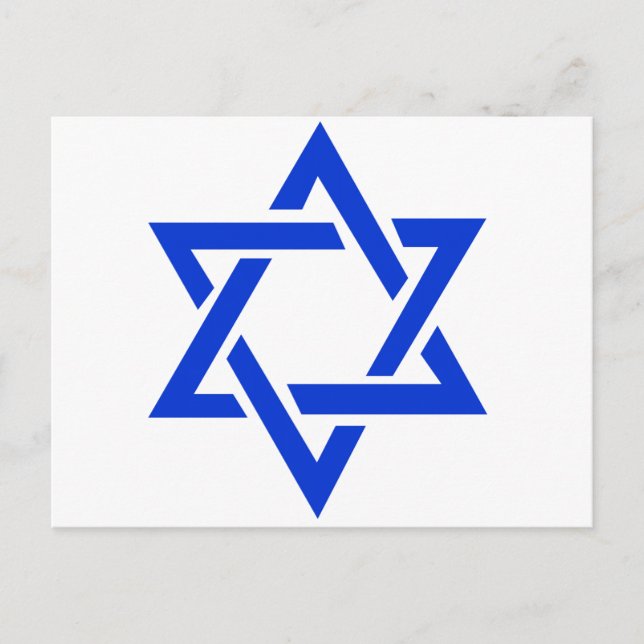David Star Postkarte (Vorderseite)
