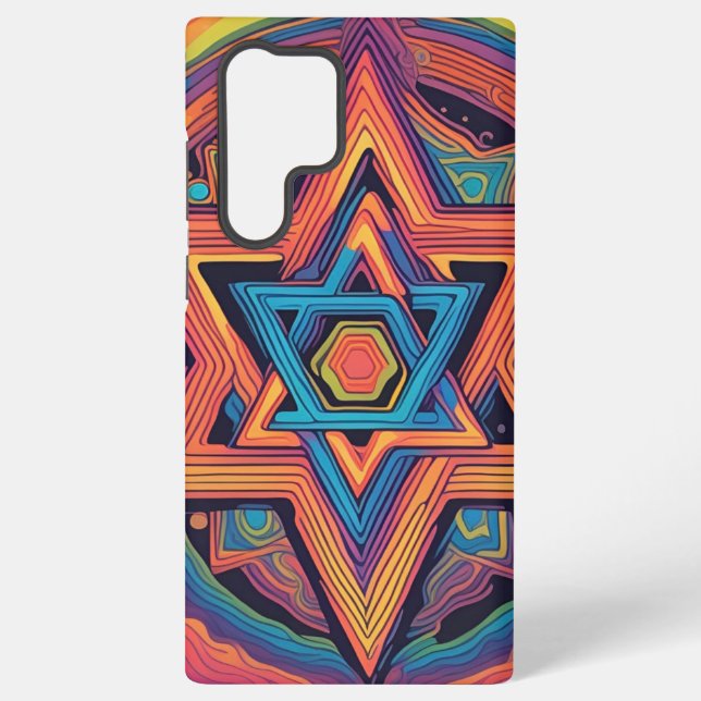 David Star Samsung Galaxy Hülle (Rückseite)