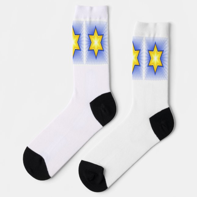 David Star Socken (Linkes Detail)