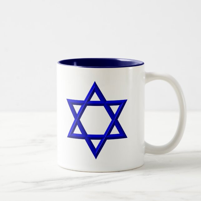 David Star Zweifarbige Tasse (Rechts)