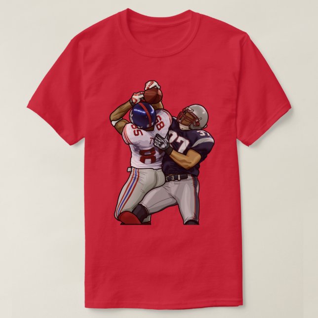 David Tyree Helmet Catch T-Shirt (Design vorne)