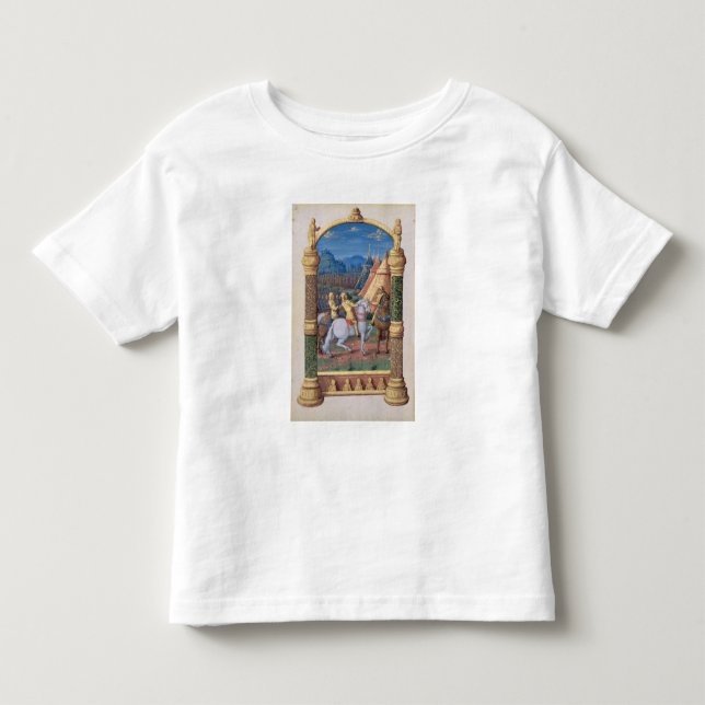 David und Absalom am Krieg für die Krone Kleinkind T-shirt (Vorderseite)