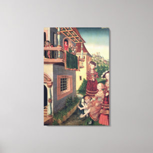 David und Bathsheba, 1528 Leinwanddruck