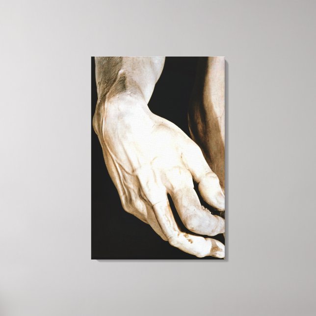 David von Michelangelo Buonarroti , 1501-04 Leinwanddruck (Vorderseite)