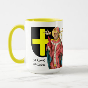 David von Wales (P 001) und Sein Schild Tasse