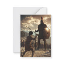 David vs Goliath: Karte (innen leer)