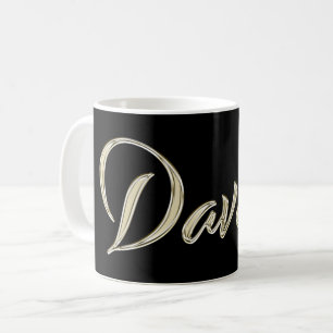Davide Name whitegold Tasse Teetasse