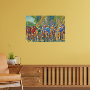Davide Rebellin Col d'Eze Paris-Nice 2008 Imitats Poster