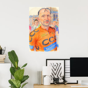 Davide Rebellin Flèche Brabançonne in Louvain 2015 Poster
