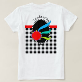 Davidic Dancer avec Tambourine T-Shirt