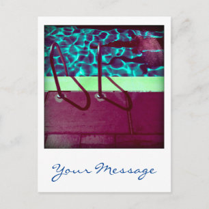 David's Pool 06161 Custom 3d Computer Art Postkart Postkarte