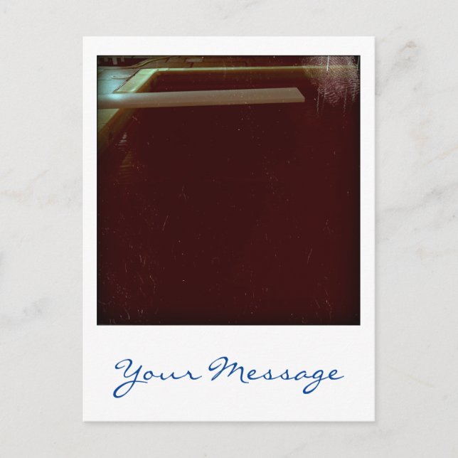 David's Pool 09c06 Custom 3d Computer Art Postkart Postkarte (Vorderseite)