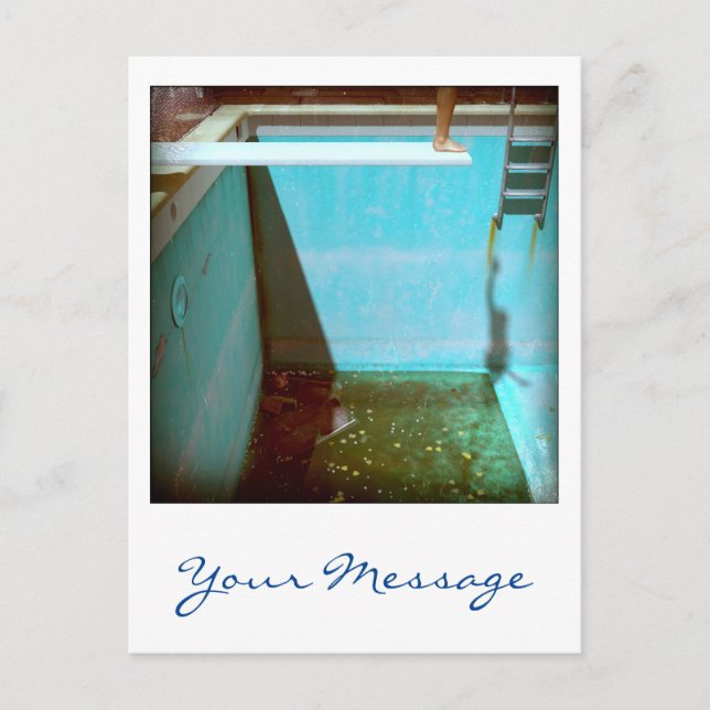 David's Pool 09f21 Custom 3d Computer Art Postkart Postkarte (Vorderseite)