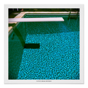 DAVIDS POOL-REIHE p09- 3D Computer KUNST Plakat Poster