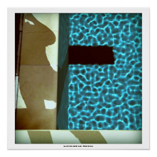 DAVID'S POOL SERIES 10e05 - Poster 3D Computer ART