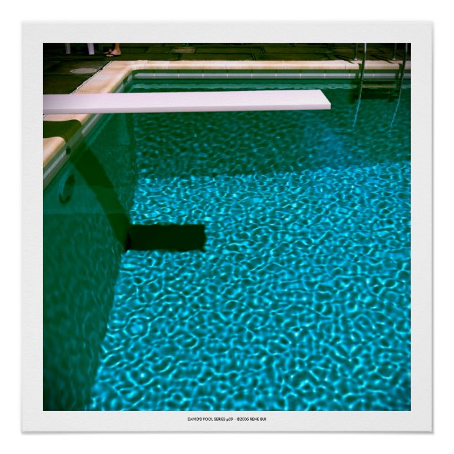 DAVID'S POOL SERIES p09 - Poster 3D Computer ART (Devant)