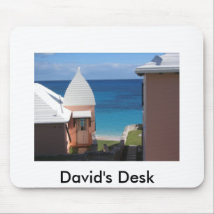 Davids Schreibtisch Mousepad