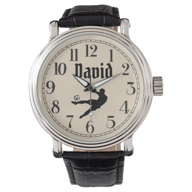 David's Soccer Watch Armbanduhr (Vorderseite)