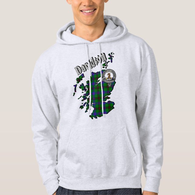 Davidson Clan Abzeichen Hoodie (Vorderseite)