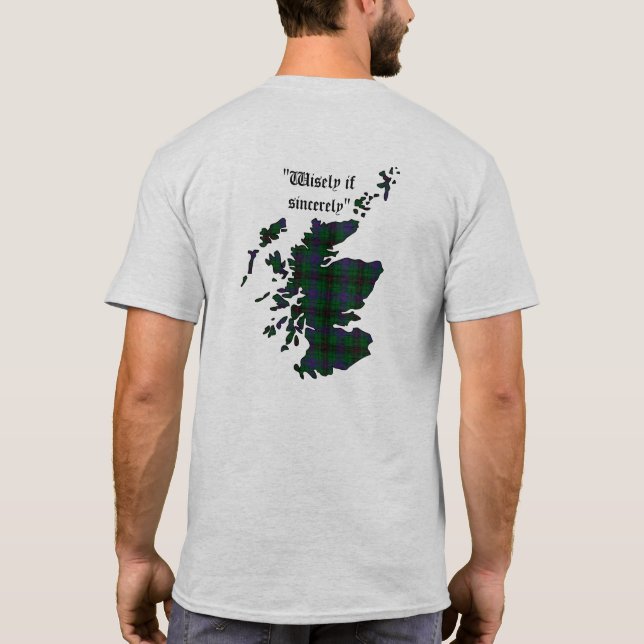 Davidson Clan Adult T-Shirt (Rückseite)