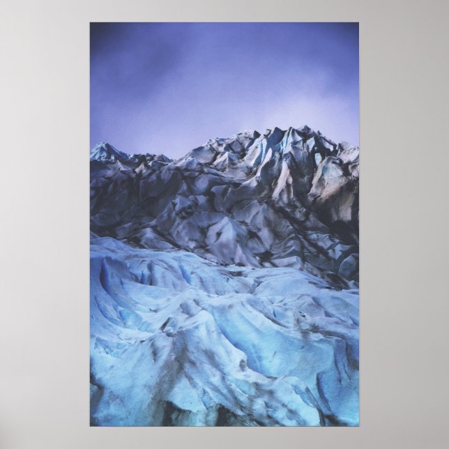 Davidson Glacier Poster (Vorne)