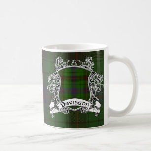 Davidsontartan-Schild Kaffeetasse