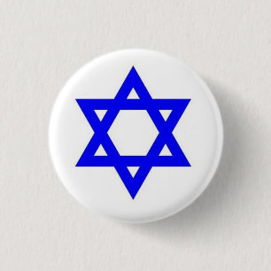 Davidsstern Abzeichen Button