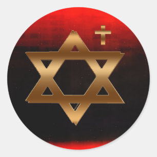 Davidsstern Aufkleber