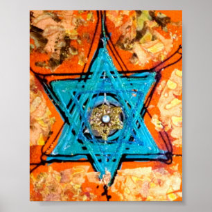 Davidsstern Poster