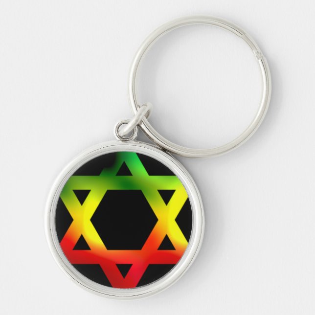 Davidsstern Schlüsselanhänger (Vorne)