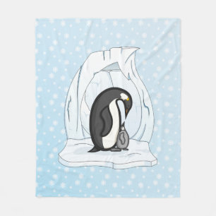 Davin und Annie die Pinguine Fleece Blanket