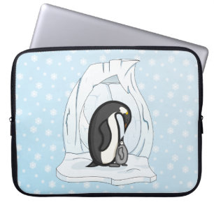 Davin und Annie die Pinguine - Laptop-Sieb Laptopschutzhülle