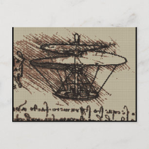 DAVINCI HELO POSTKARTE