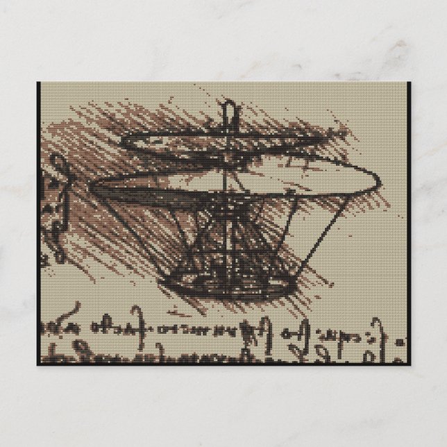 DAVINCI HELO POSTKARTE (Vorderseite)