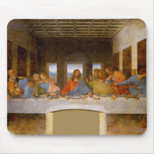 Davinci Last Supper fine art print artwork Mousepad