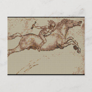 DAVINCI RIDER II POSTKARTE