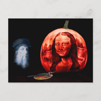 DaVincis Pumpkin Postkarte