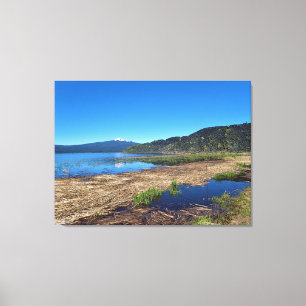 Davis Lake, OR Leinwanddruck