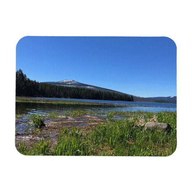 Davis Lake, Oregon Magnet (Horizontal)