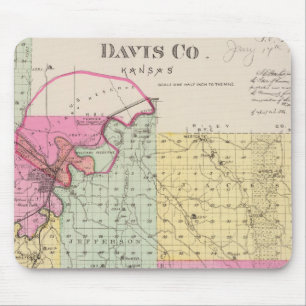 Davis Landkreis, Kansas Mousepad
