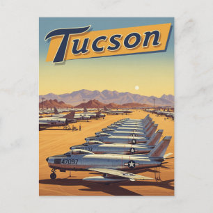 Davis-Monthan Air Force Base Tuscon Arizona Postkarte