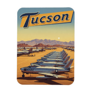 Davis-Monthan Air Force Base Tuscon Arizona Reise Magnet