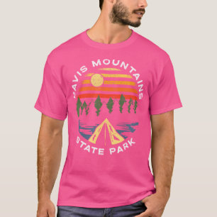 Davis Mountains Staat Park Texas Camping Vacation T-Shirt